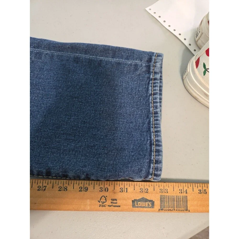 True Religion Ricky Big T Flap Relaxed Straight Jeans Sz 34 mens